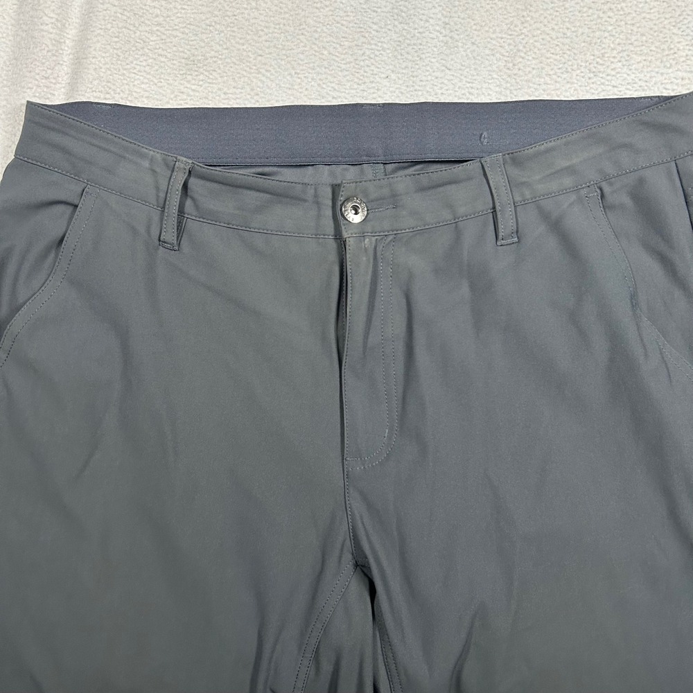 BYLT Everyday Pant Mens XL Charcoal Grey Excellent Straight Leg Technical Chino - Picture 4 of 7